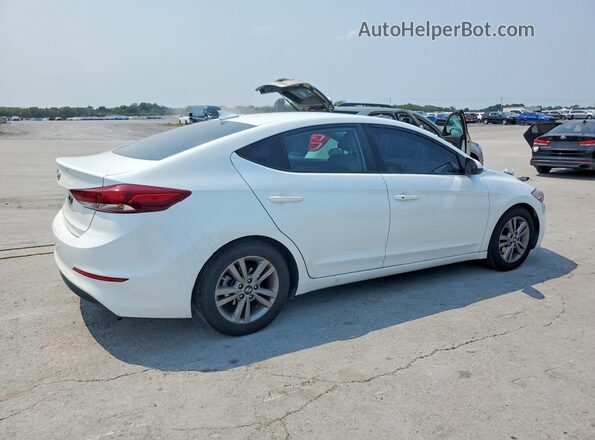 5NPD84LF9JH344500 2018 HYUNDAI ELANTRA White Задня права чверть