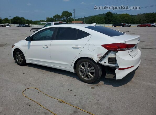 5NPD84LF9JH344500 2018 HYUNDAI ELANTRA White Задня ліва чверть