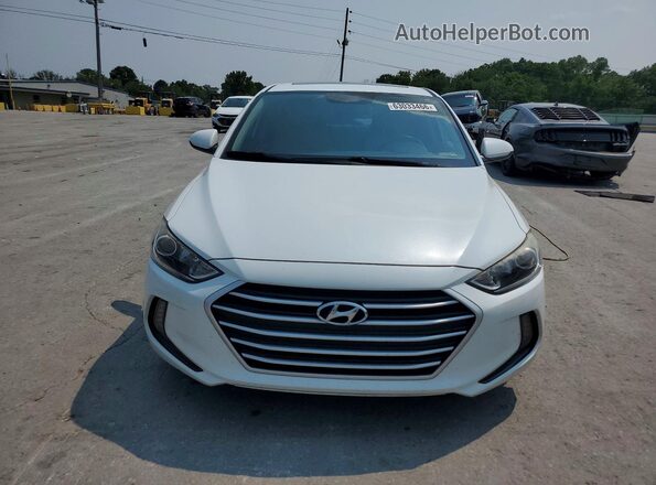 5NPD84LF9JH344500 2018 HYUNDAI ELANTRA White Вид спереду