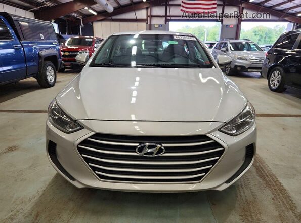 5NPD84LF9JH366870 2018 HYUNDAI ELANTRA Silver Rear view
