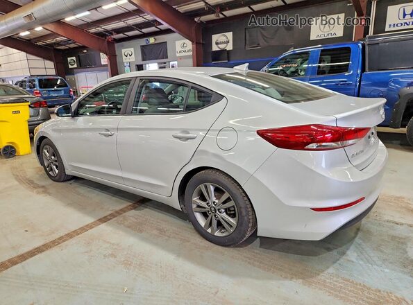 5NPD84LF9JH366870 2018 HYUNDAI ELANTRA Silver Rear right