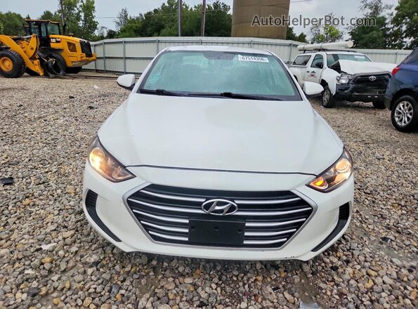 5NPD84LF9JH401505 2018 HYUNDAI ELANTRA White Vista frontal