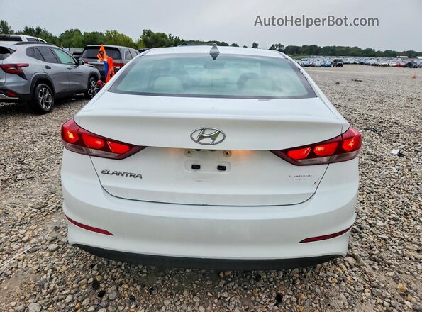 5NPD84LF9JH401505 2018 HYUNDAI ELANTRA White Vista trasera