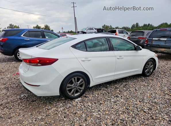 5NPD84LF9JH401505 2018 HYUNDAI ELANTRA White Trasero derecho