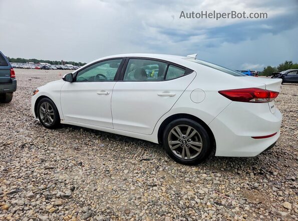 5NPD84LF9JH401505 2018 HYUNDAI ELANTRA White Trasero izquierdo