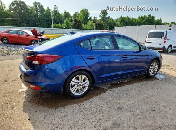 5NPD84LF9LH500375 2020 HYUNDAI ELANTRA Blue Հետևի աջ
