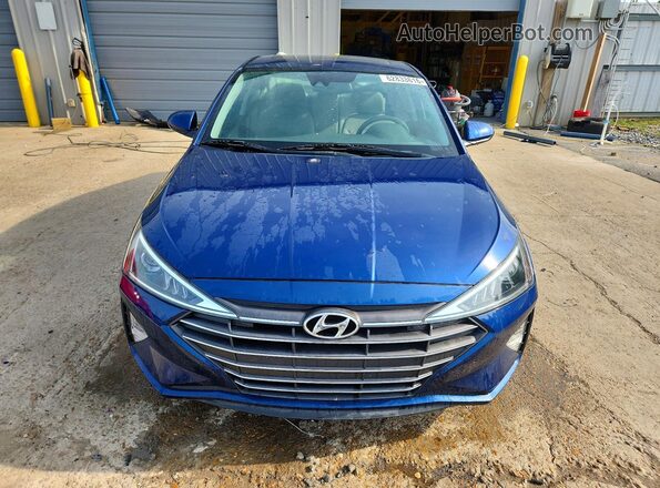 5NPD84LF9LH500375 2020 HYUNDAI ELANTRA Blue Դիմացի տեսք