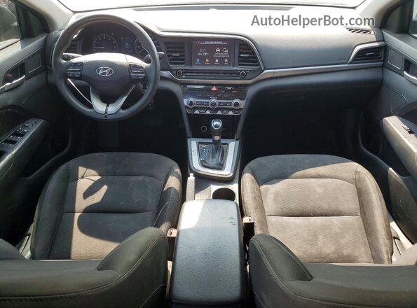 5NPD84LF9LH513403 2020 HYUNDAI ELANTRA Charcoal Առջևի վահանակի տեսք