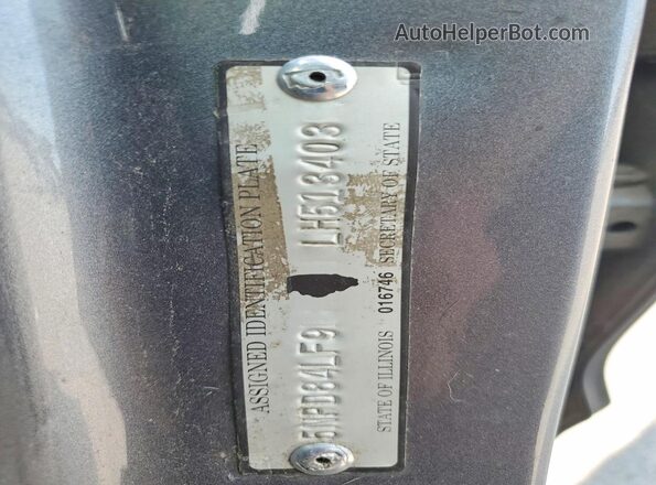 5NPD84LF9LH513403 2020 HYUNDAI ELANTRA Charcoal Շարժիչի բաժամունքի տեսք