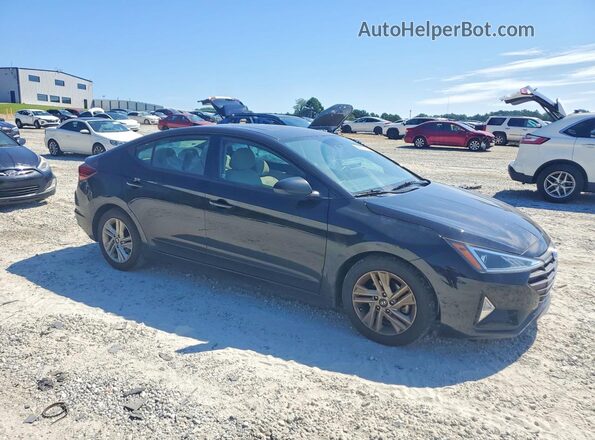 5NPD84LF9LH529522 2020 HYUNDAI ELANTRA Black Передня права чверть