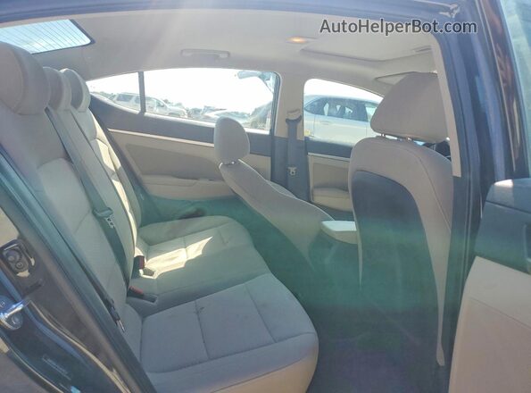 5NPD84LF9LH529522 2020 HYUNDAI ELANTRA Black Вид задніх сидінь