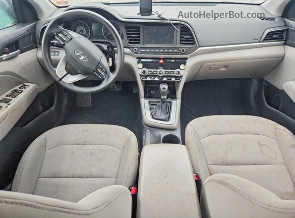 5NPD84LF9LH549138 2020 HYUNDAI ELANTRA Black Vista del salpicadero