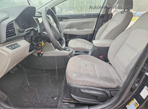 5NPD84LF9LH549138 2020 HYUNDAI ELANTRA Black Vista interior delantera