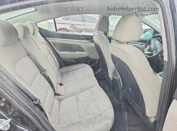 5NPD84LF9LH549138 2020 HYUNDAI ELANTRA Black Vista de los asientos traseros