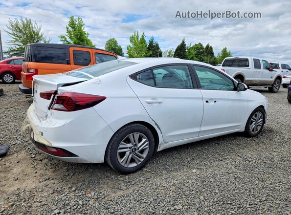 5NPD84LF9LH568000 2020 HYUNDAI ELANTRA White უკანა მარჯვენა