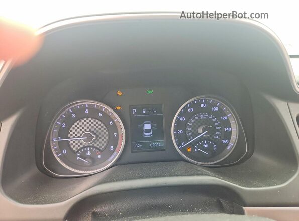 5NPD84LF9LH601898 2020 HYUNDAI ELANTRA Silver ხელსაწყოთა პანელის ხედი
