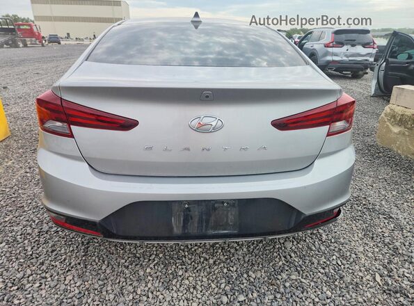 5NPD84LF9LH601898 2020 HYUNDAI ELANTRA Silver უკანა ხედი
