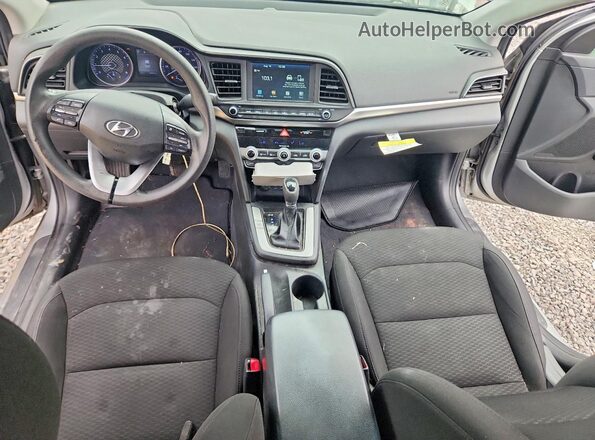 5NPD84LF9LH601898 2020 HYUNDAI ELANTRA Silver წინა პანელის ხედი