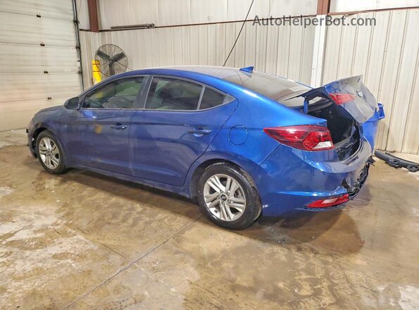 5NPD84LF9LH611802 2020 HYUNDAI ELANTRA Синий Задняя левая четверть