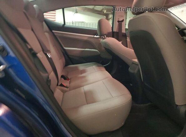 5NPD84LF9LH611802 2020 HYUNDAI ELANTRA Синий Вид задних сидений