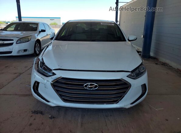 5NPD84LFXHH013144 2017 HYUNDAI ELANTRA White Front view