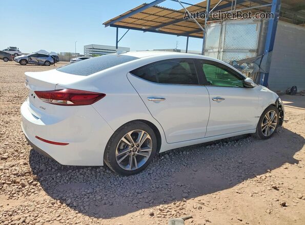 5NPD84LFXHH013144 2017 HYUNDAI ELANTRA White Rear right
