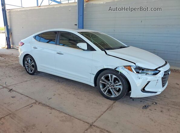 5NPD84LFXHH013144 2017 HYUNDAI ELANTRA White Front right