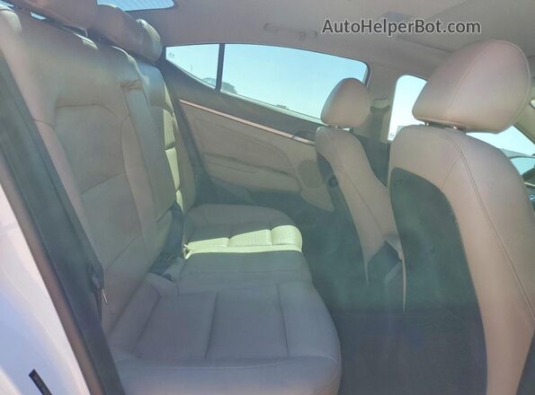 5NPD84LFXHH013144 2017 HYUNDAI ELANTRA White Rear seats view