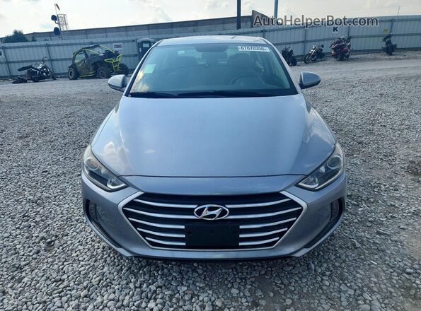 5NPD84LFXHH030798 2017 HYUNDAI ELANTRA Silver Вид спереду