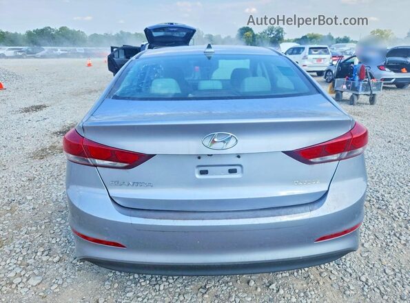 5NPD84LFXHH030798 2017 HYUNDAI ELANTRA Silver Вид ззаду
