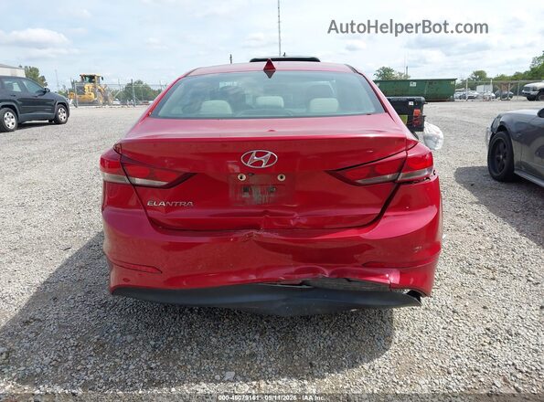 5NPD84LFXHH031272 2017 HYUNDAI ELANTRA Red 