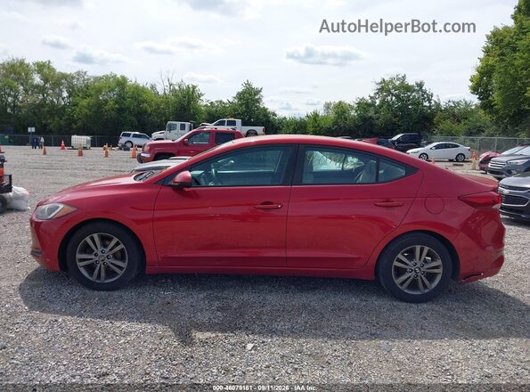 5NPD84LFXHH031272 2017 HYUNDAI ELANTRA Red 