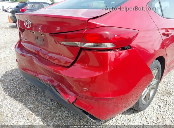 5NPD84LFXHH031272 2017 HYUNDAI ELANTRA Red 