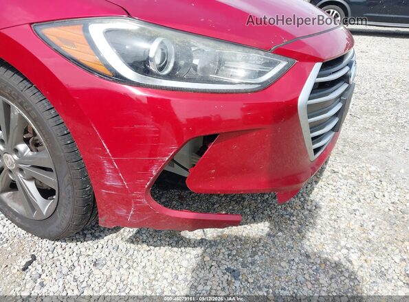 5NPD84LFXHH031272 2017 HYUNDAI ELANTRA Red 