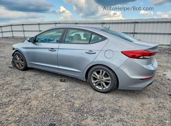 5NPD84LFXHH068662 2017 HYUNDAI ELANTRA Silver Trasero izquierdo