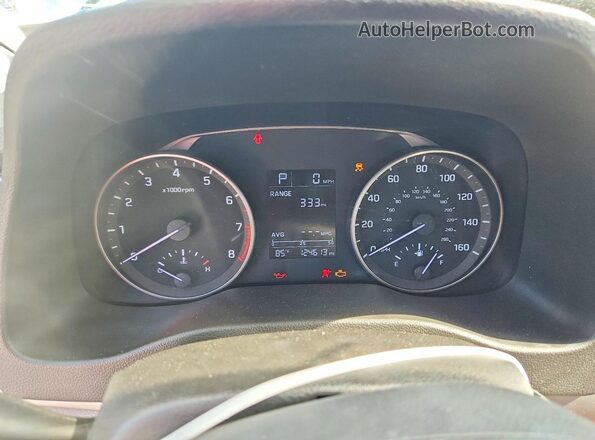5NPD84LFXHH068662 2017 HYUNDAI ELANTRA Silver Vista del cuadro de instrumentos