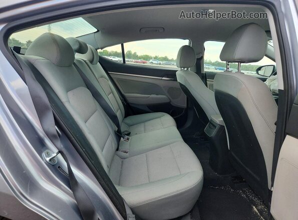 5NPD84LFXHH068662 2017 HYUNDAI ELANTRA Silver Vista de los asientos traseros