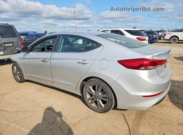 5NPD84LFXJH240758 2018 HYUNDAI ELANTRA Silver უკანა მარცხენა