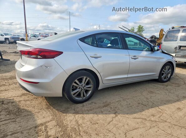 5NPD84LFXJH240758 2018 HYUNDAI ELANTRA Silver უკანა მარჯვენა