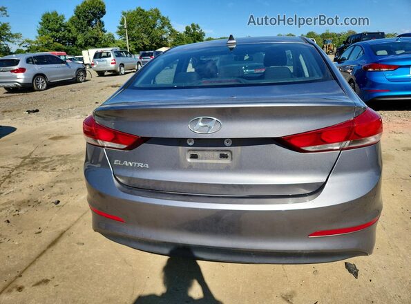 5NPD84LFXJH278832 2018 HYUNDAI ELANTRA Silver Вид ззаду