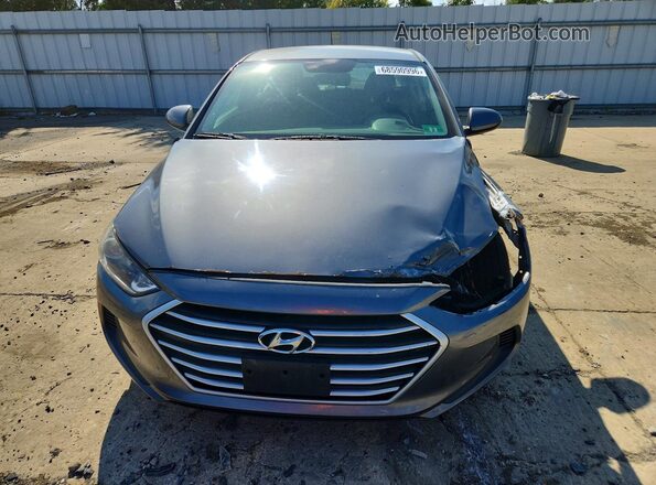 5NPD84LFXJH278832 2018 HYUNDAI ELANTRA Silver Вид спереду