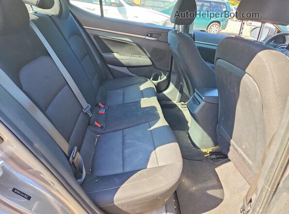 5NPD84LFXJH278832 2018 HYUNDAI ELANTRA Silver Вид задніх сидінь