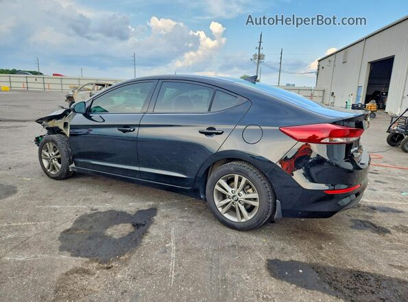 5NPD84LFXJH299096 2018 HYUNDAI ELANTRA Black Задня ліва чверть