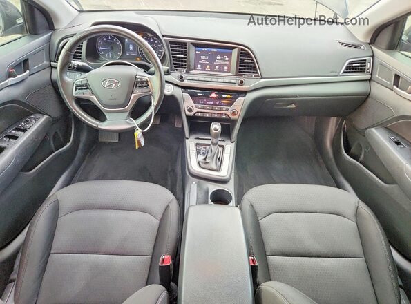 5NPD84LFXJH299096 2018 HYUNDAI ELANTRA Black Вид панелі приладів