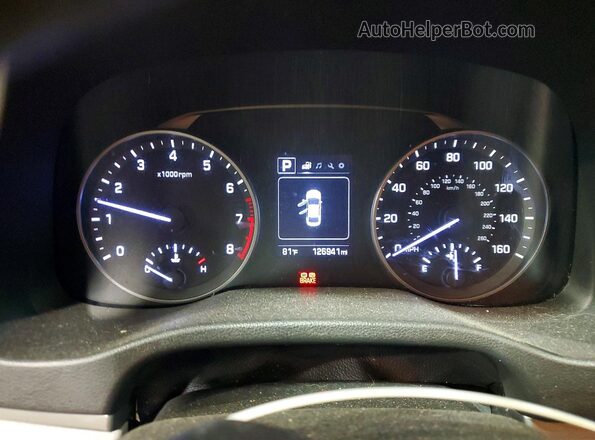 5NPD84LFXJH312641 2018 HYUNDAI ELANTRA Black Instrument cluster view