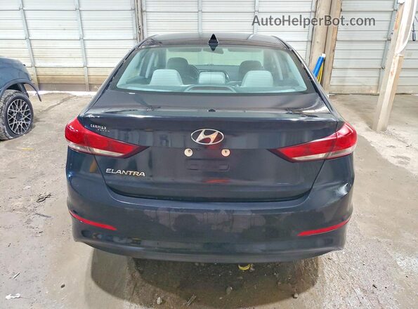 5NPD84LFXJH312641 2018 HYUNDAI ELANTRA Black Rear view