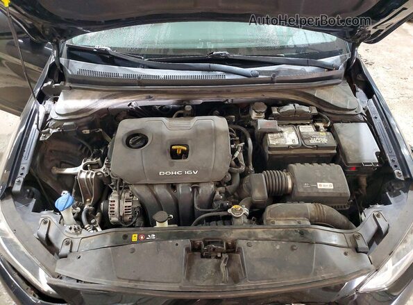 5NPD84LFXJH312641 2018 HYUNDAI ELANTRA Black Rear interior view
