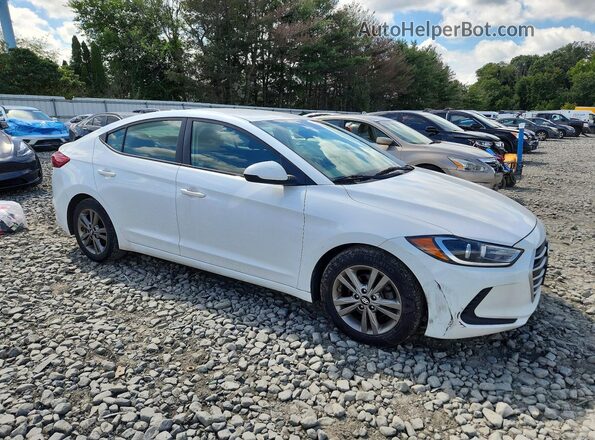 5NPD84LFXJH380812 2018 HYUNDAI ELANTRA White Przód prawy