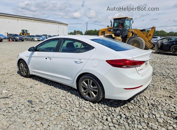 5NPD84LFXJH380812 2018 HYUNDAI ELANTRA White Tył lewy