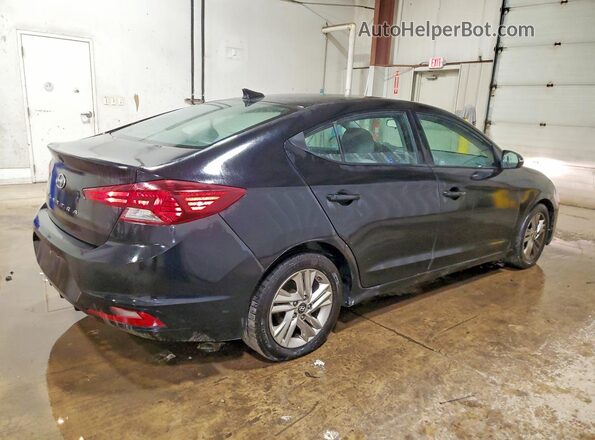 5NPD84LFXKH447278 2019 HYUNDAI ELANTRA Black უკანა მარჯვენა